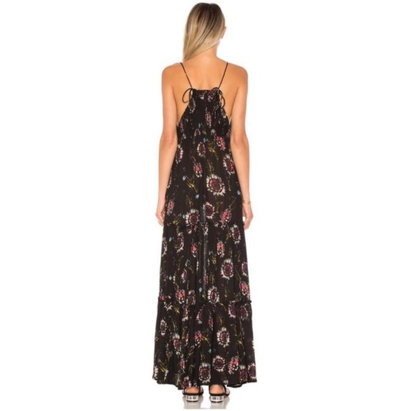 Free People Size M Garden Party Boho Maxi Dress - Picture 3 of 5